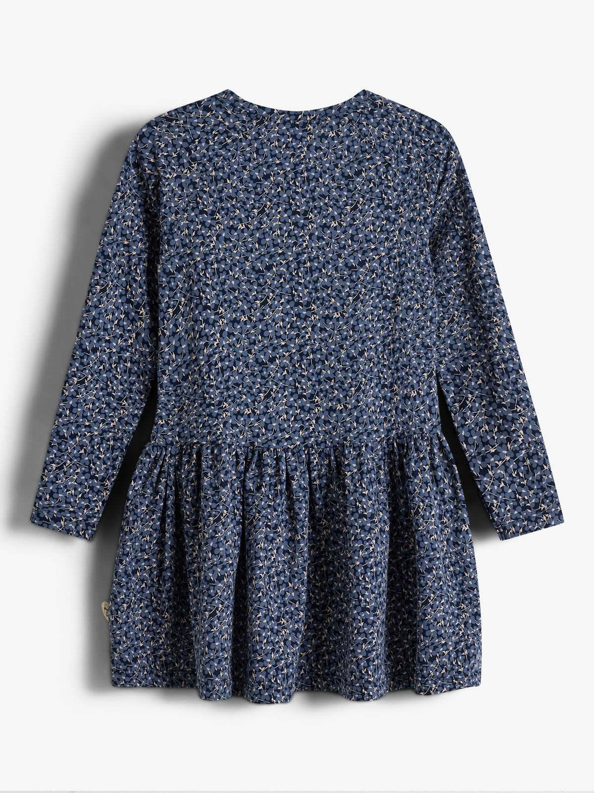 Jersey jurk met ditsy print - Kids - Blue