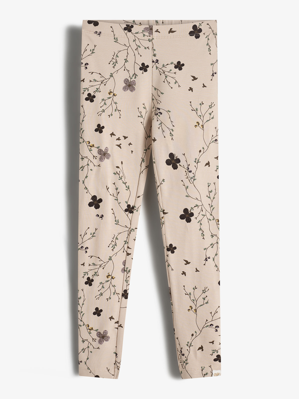 Jersey legging met bloemenprint - Kids - Moonlight/Purple