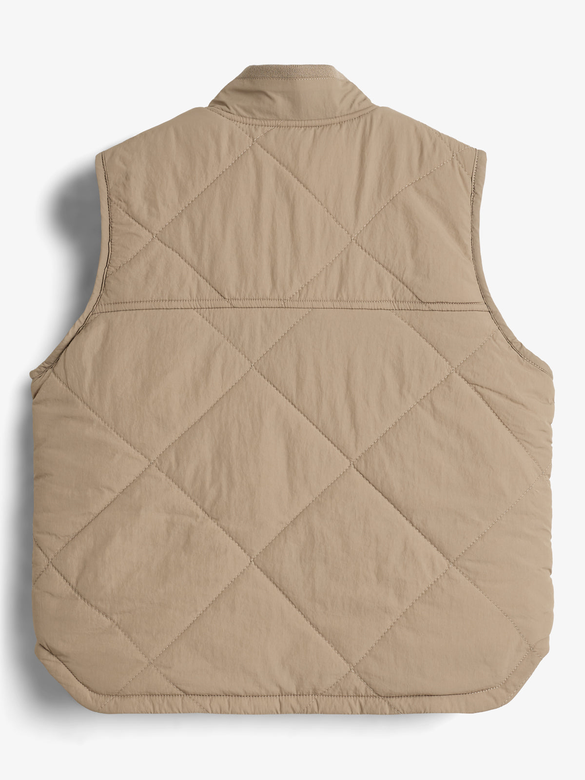 Gewatteerd Gilet - Kids - Dark beige