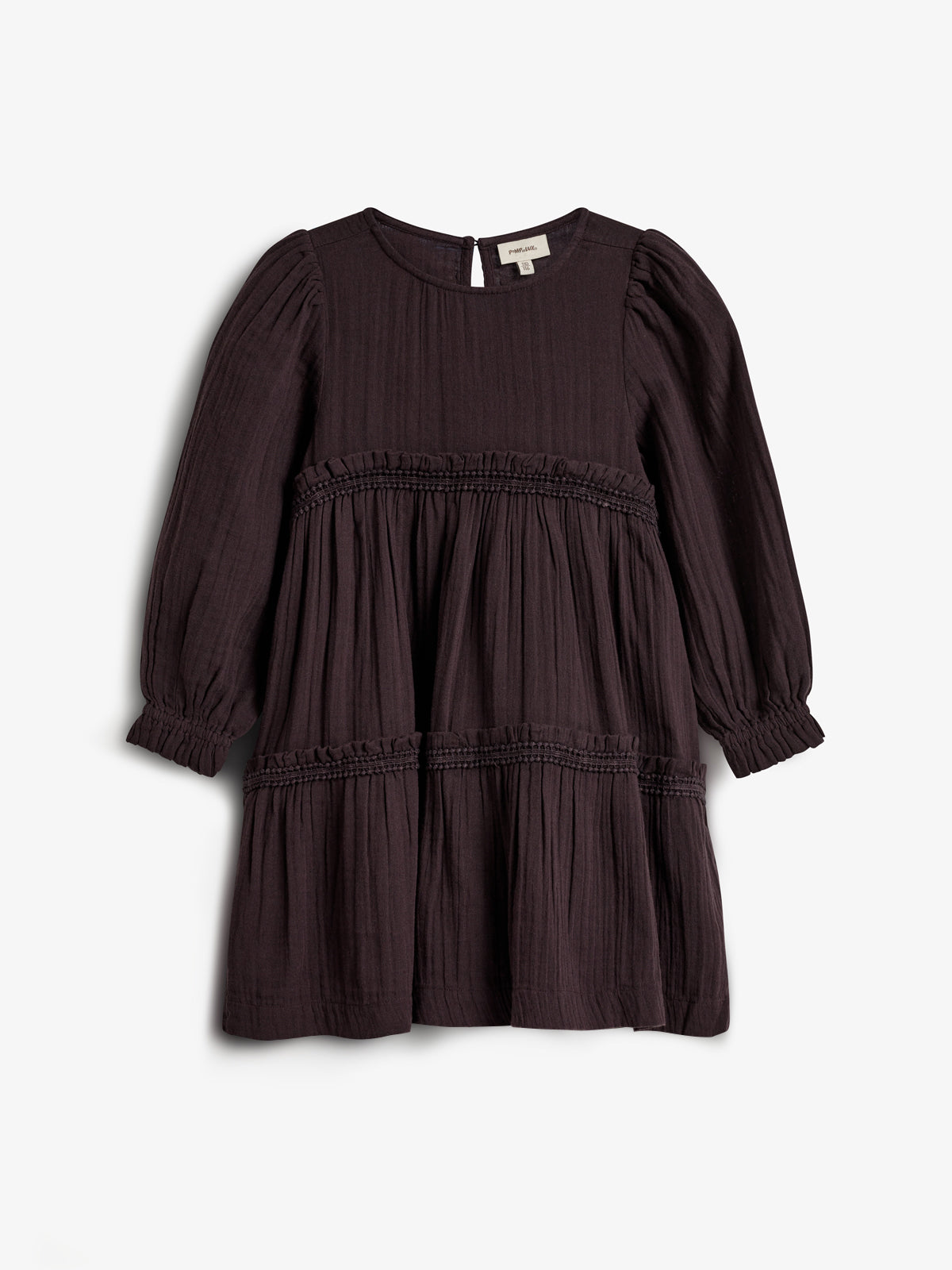 Boho Jurk - Kids - Dark Purple