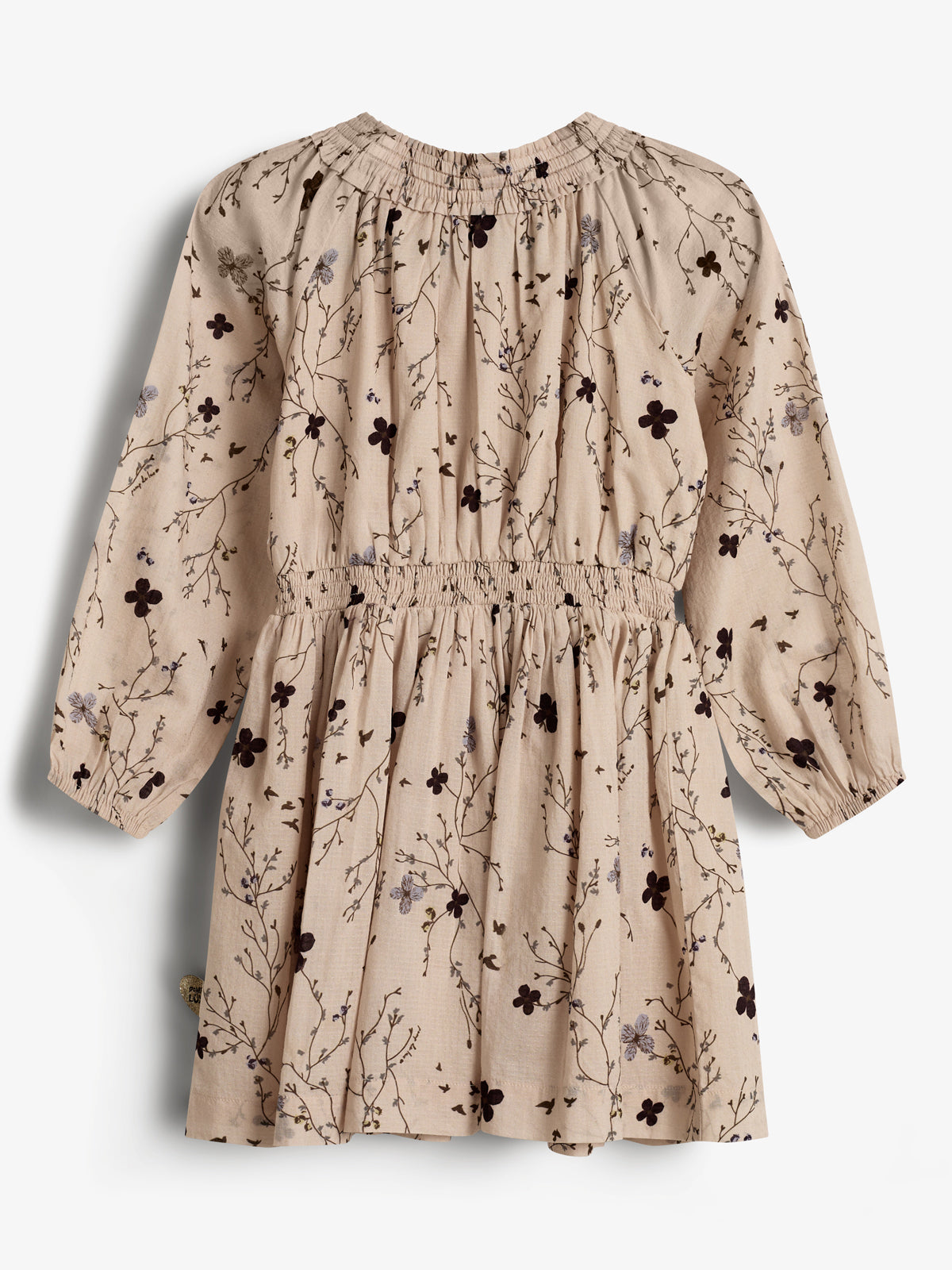 Smock Taille Jurk met Bloemenprint - Kids - Moonlight/Purple