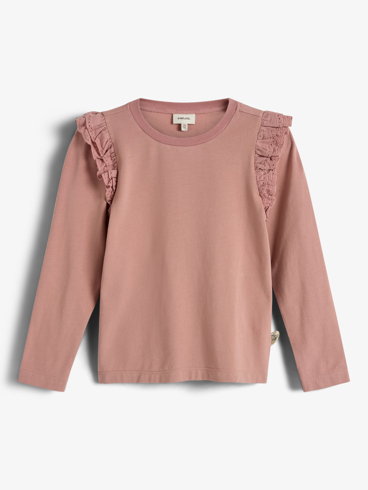 Jersey blouse met kraagje - Kids - Dusty Rose