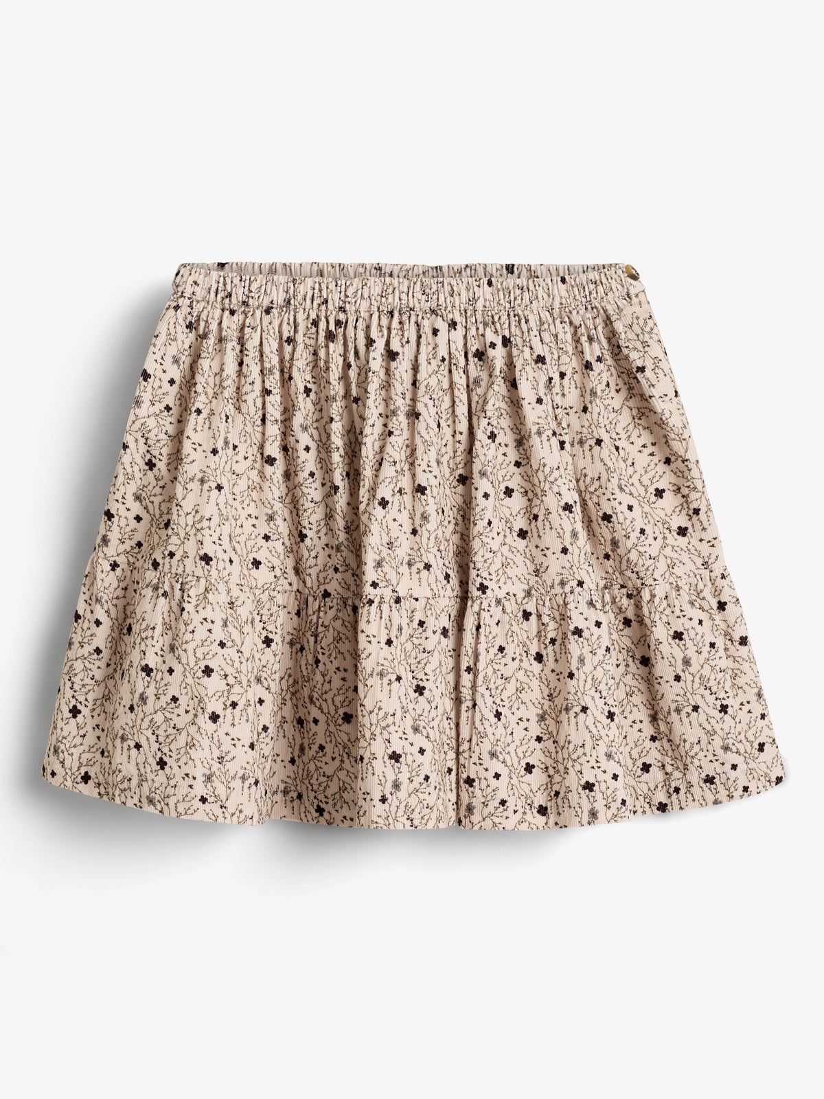 Corduroy rok met bloemenprint - Kids - Moonlight/Purple