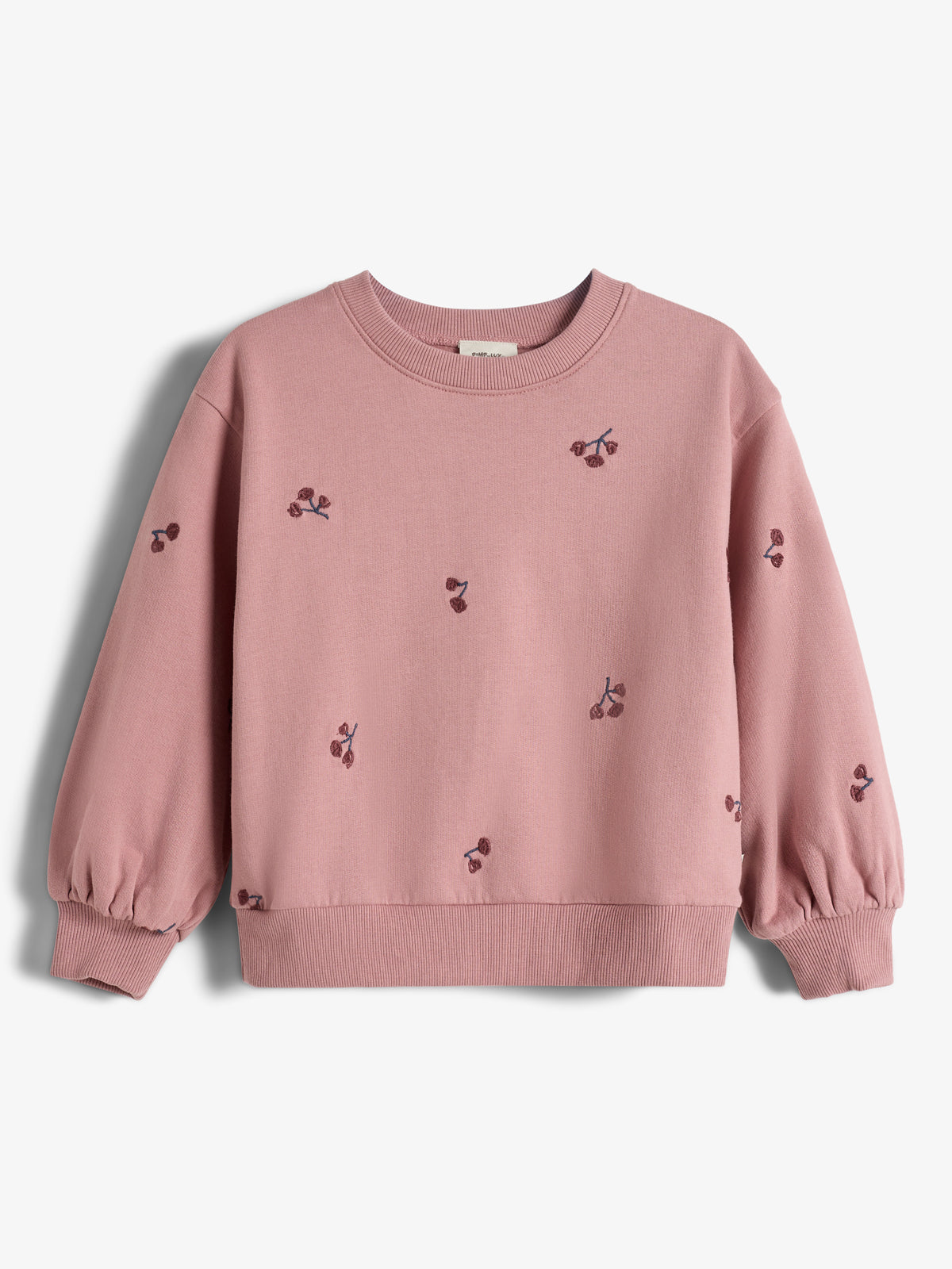 Sweatshirt met borduursel - Kids - Dusty Rose