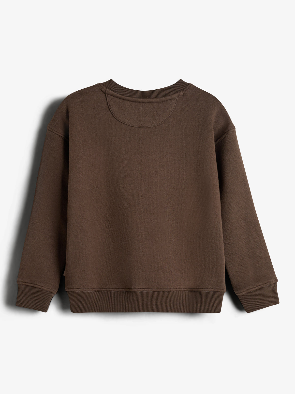 Sweatshirt Vos Badge - Kids - Dark Earth