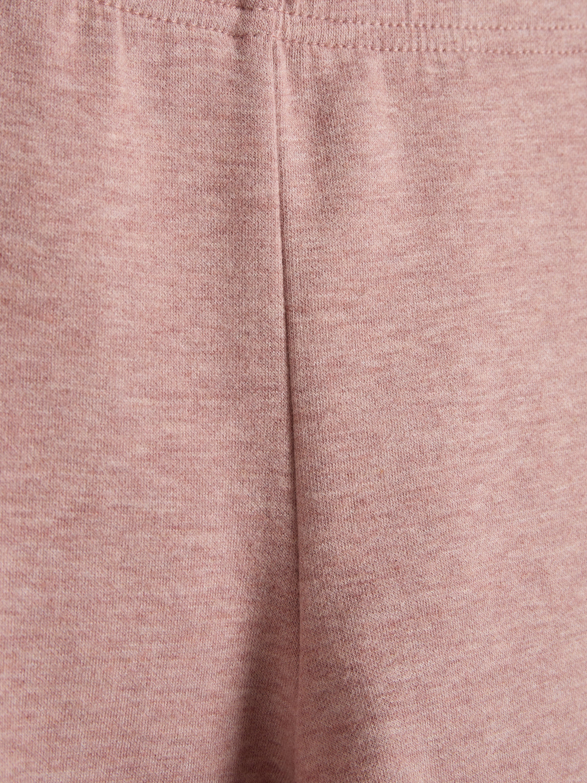 Legging van pluche jersey - Kids - Dusty Rose Melange