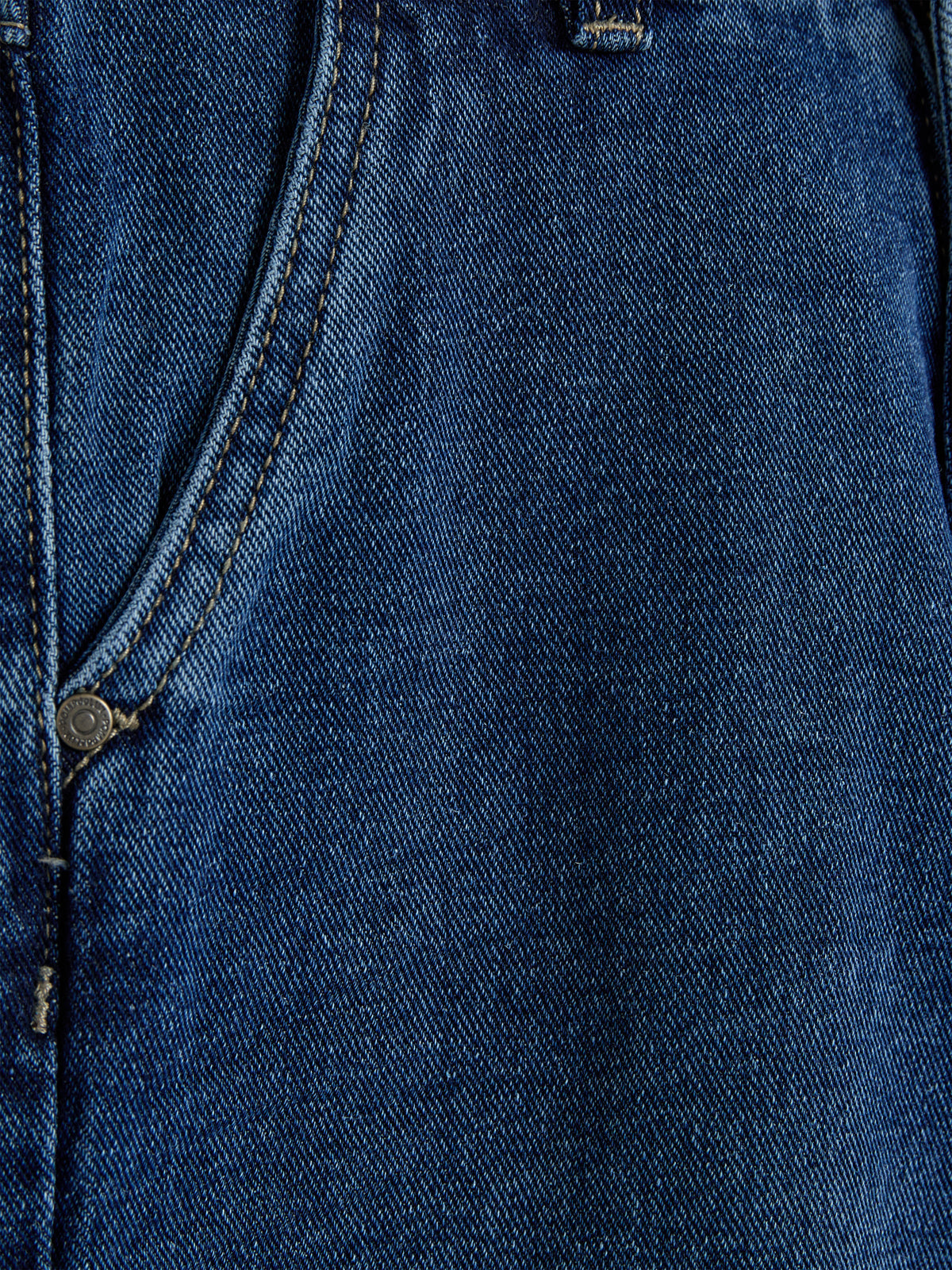 Jeans met wijde pijpen - Kids - Dark Blue Denim