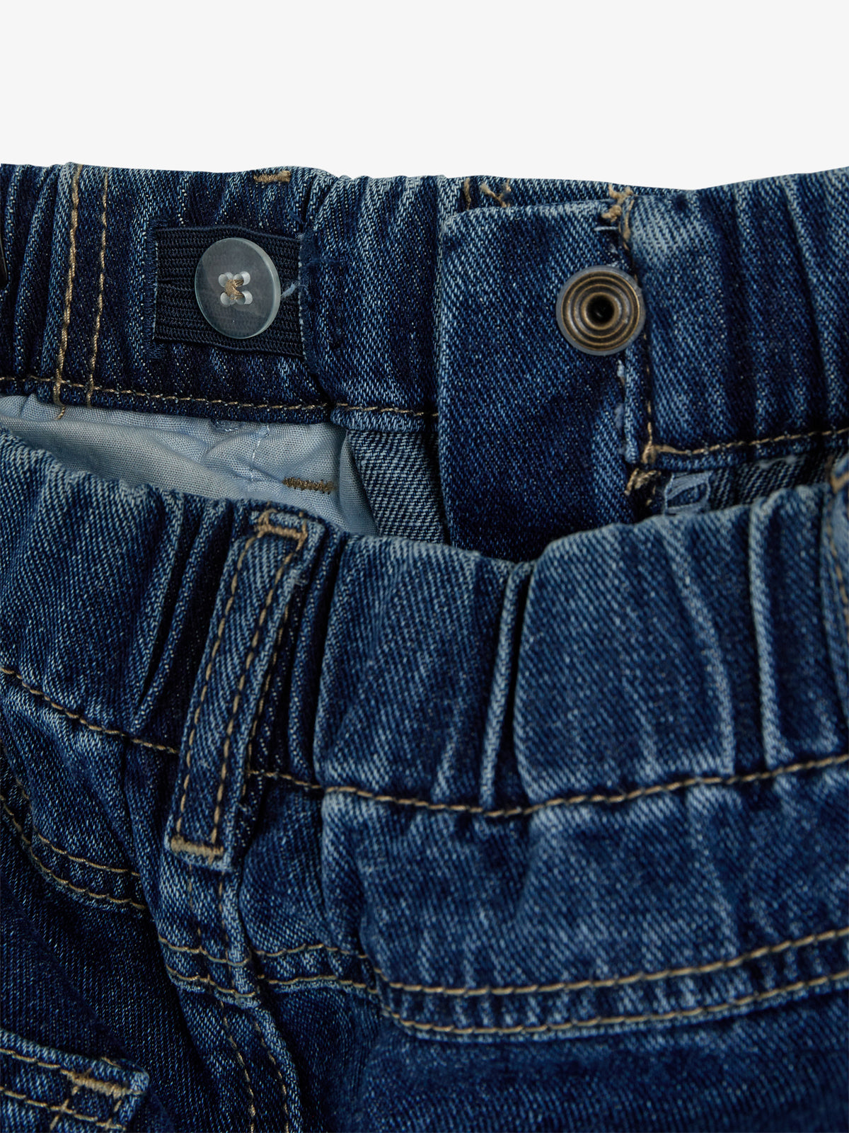 Jeans Ontspannen - Kids - Dark Blue Denim