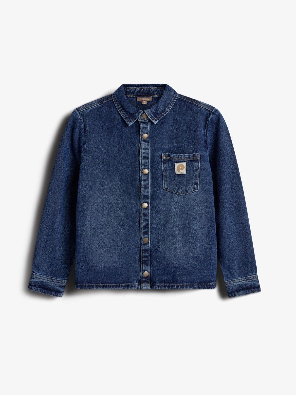 Denim overhemd - Kids - Dark Blue Denim