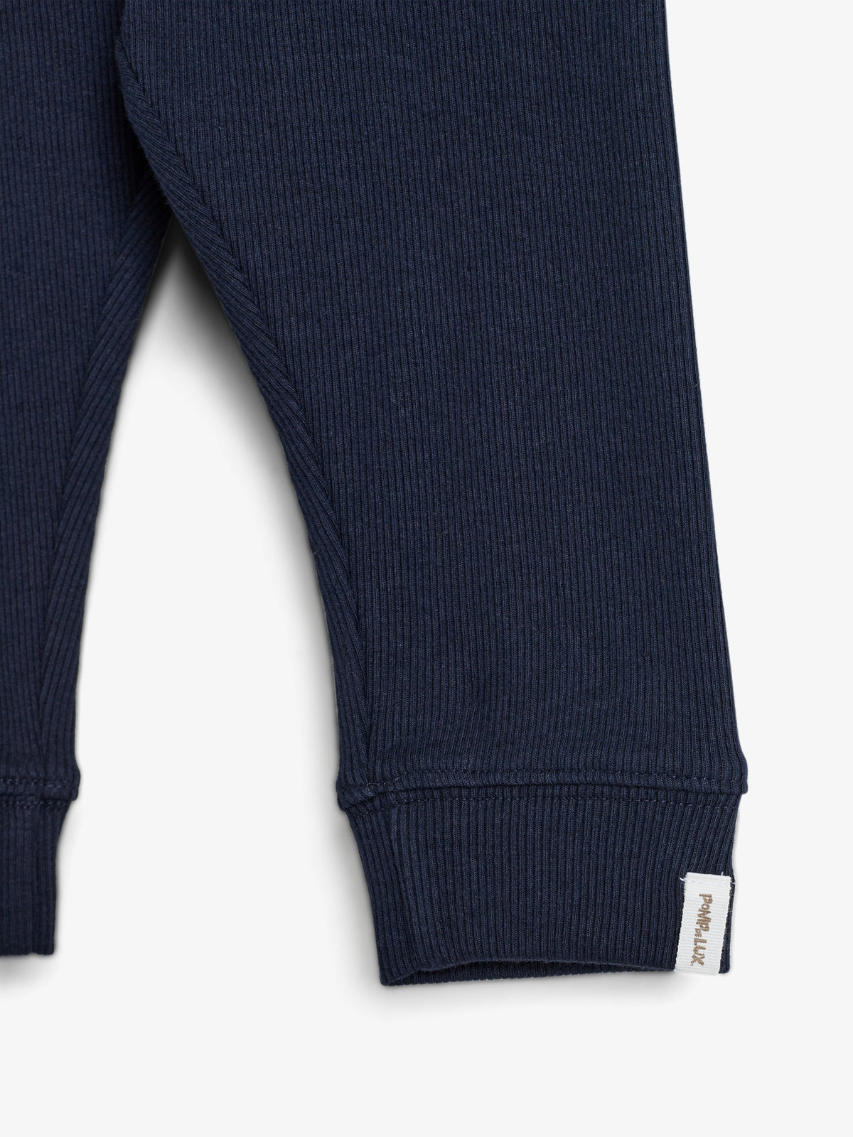 Basic Rib Broek - Kids - Navy