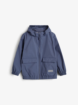 Regenjas met opgezette zak - Kids - Vintage Blue