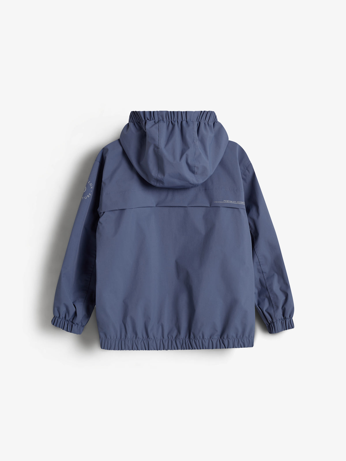 Regenjas met opgezette zak - Kids - Vintage Blue