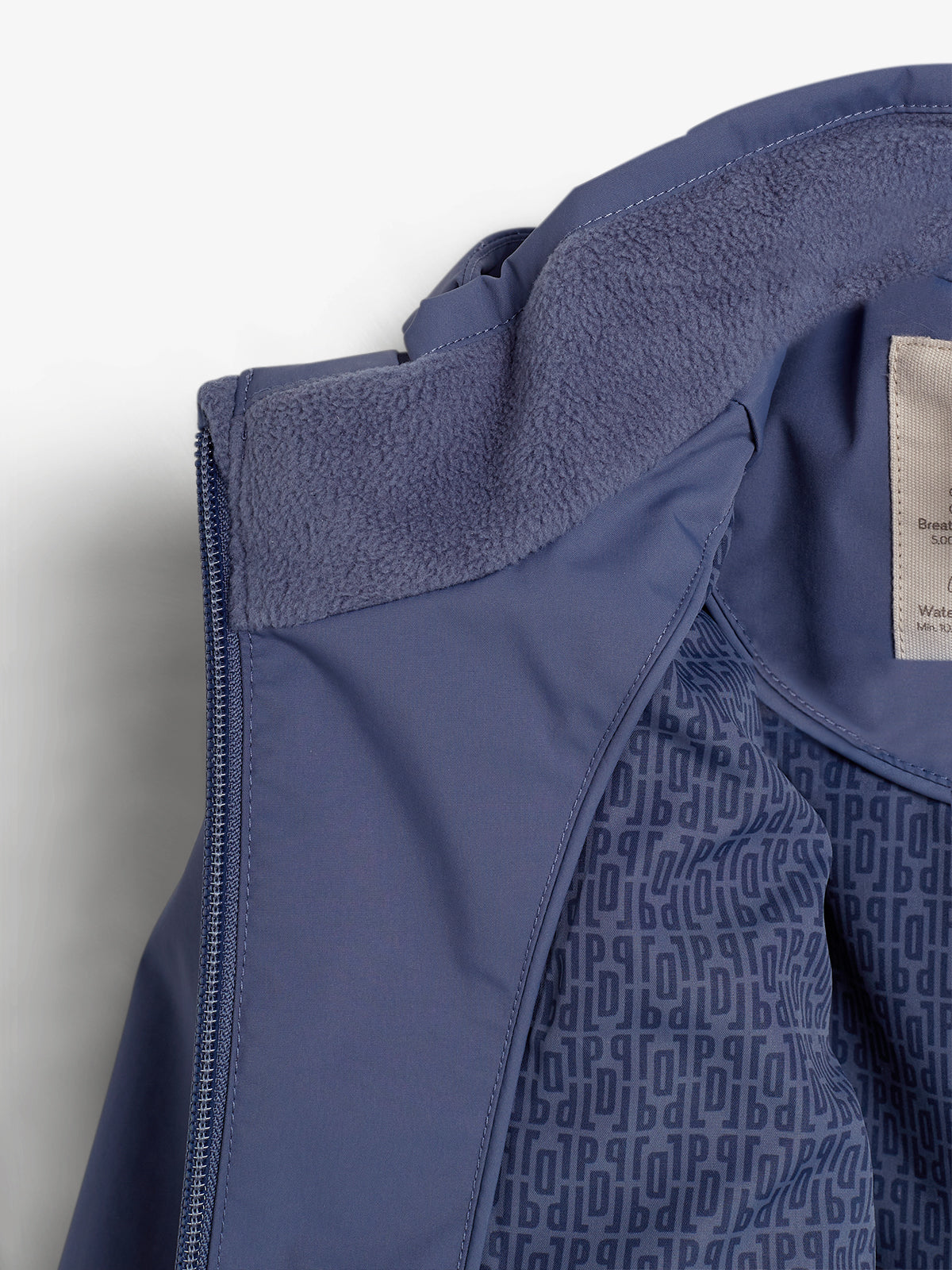 Regenjas met opgezette zak - Kids - Vintage Blue