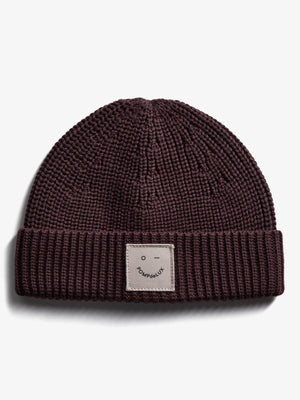 Geribde muts - Kids - Dark Purple