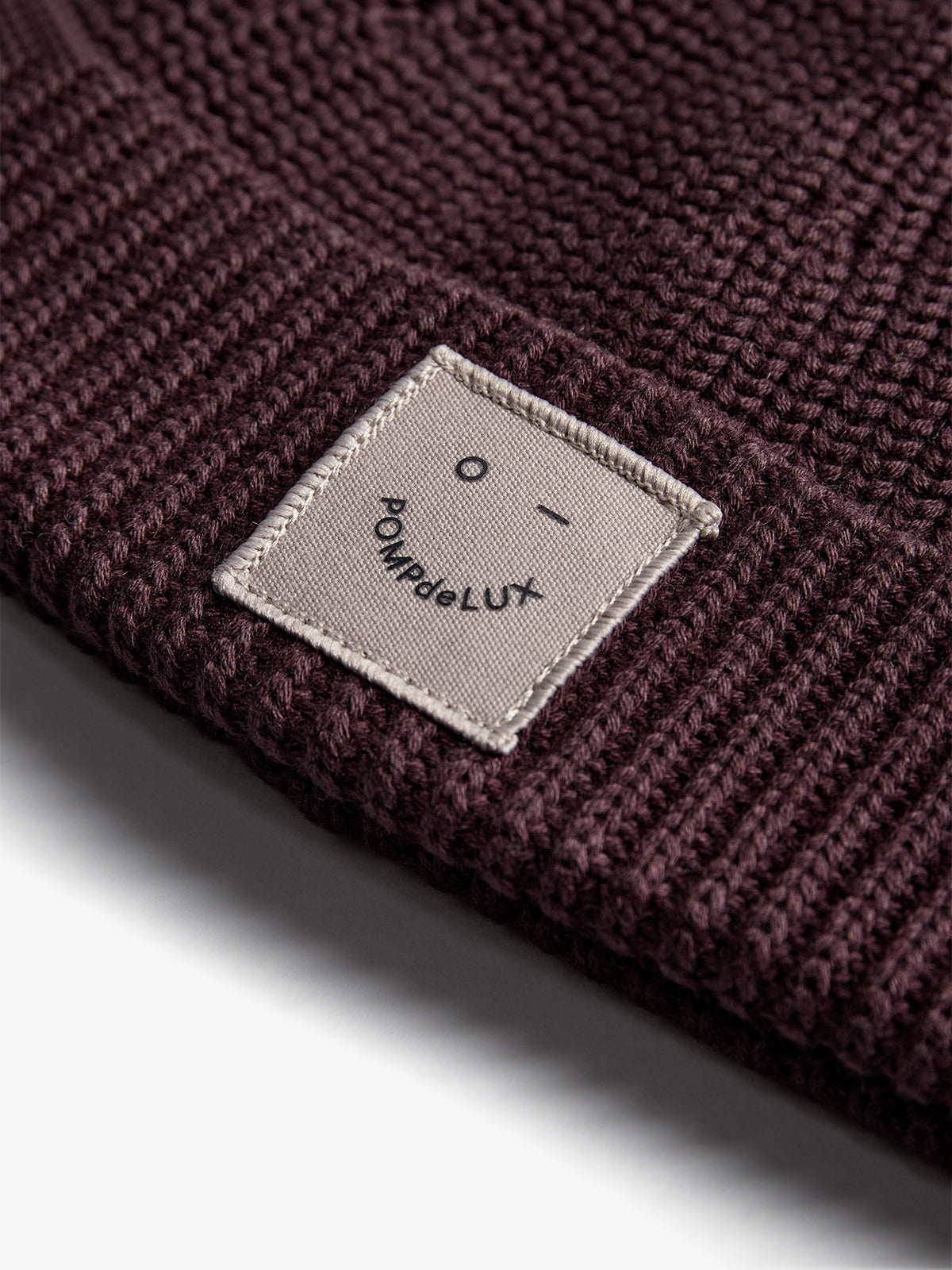 Geribde muts - Kids - Dark Purple