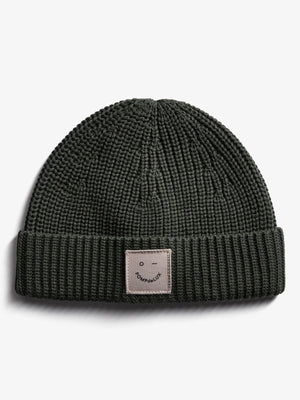 Geribde muts - Kids - Dark Green