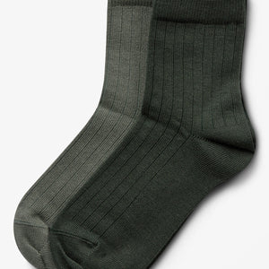 Sokken 2-pack - Kids - Green/Dark Green