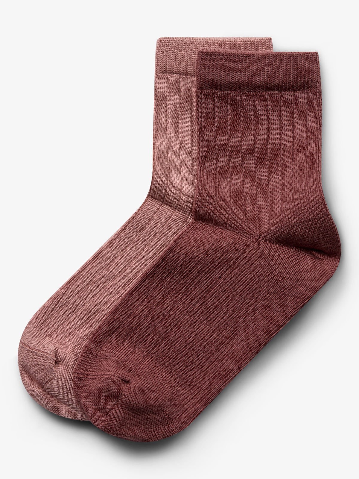 Sokken 2-pack - Kids - Dusty Rose/Dark Rose