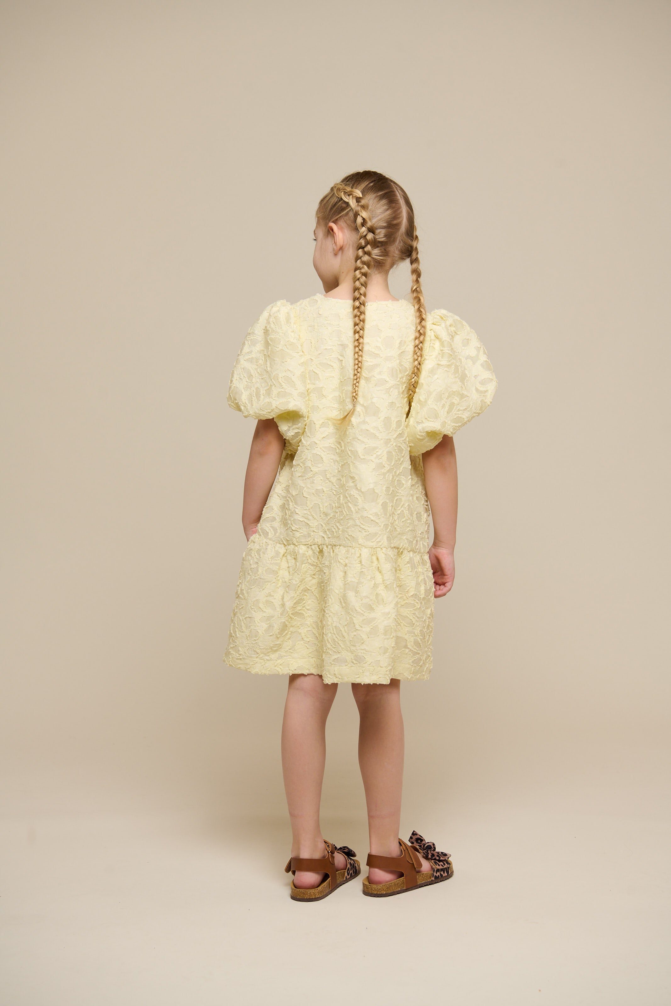 Jacquard jurk van katoenmix - Tween - Sunlight | 100993 Giselle