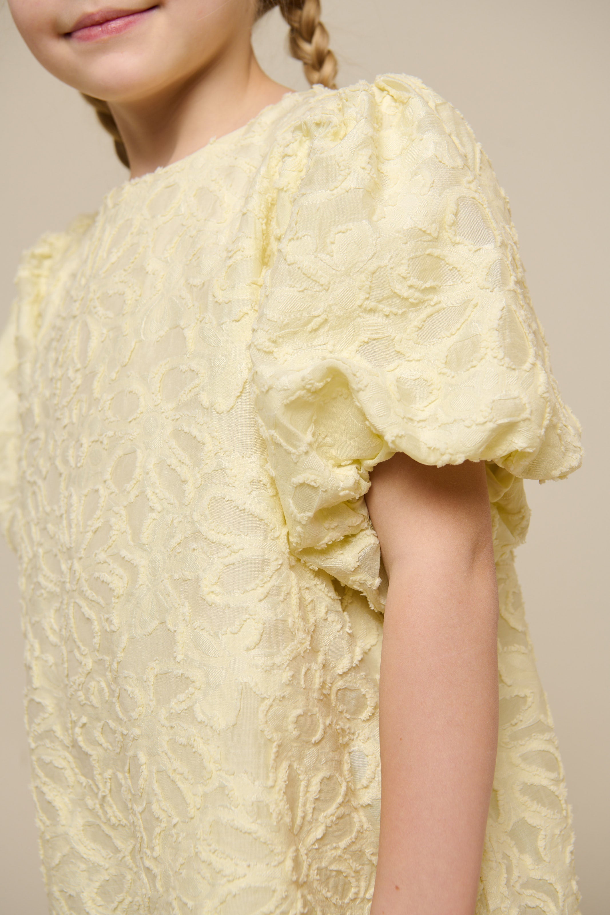 Jacquard jurk van katoenmix - Tween - Sunlight | 100993 Giselle