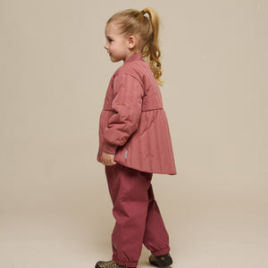 Thermische Tech Jas - Kids - Old Rose | 101108 Elle