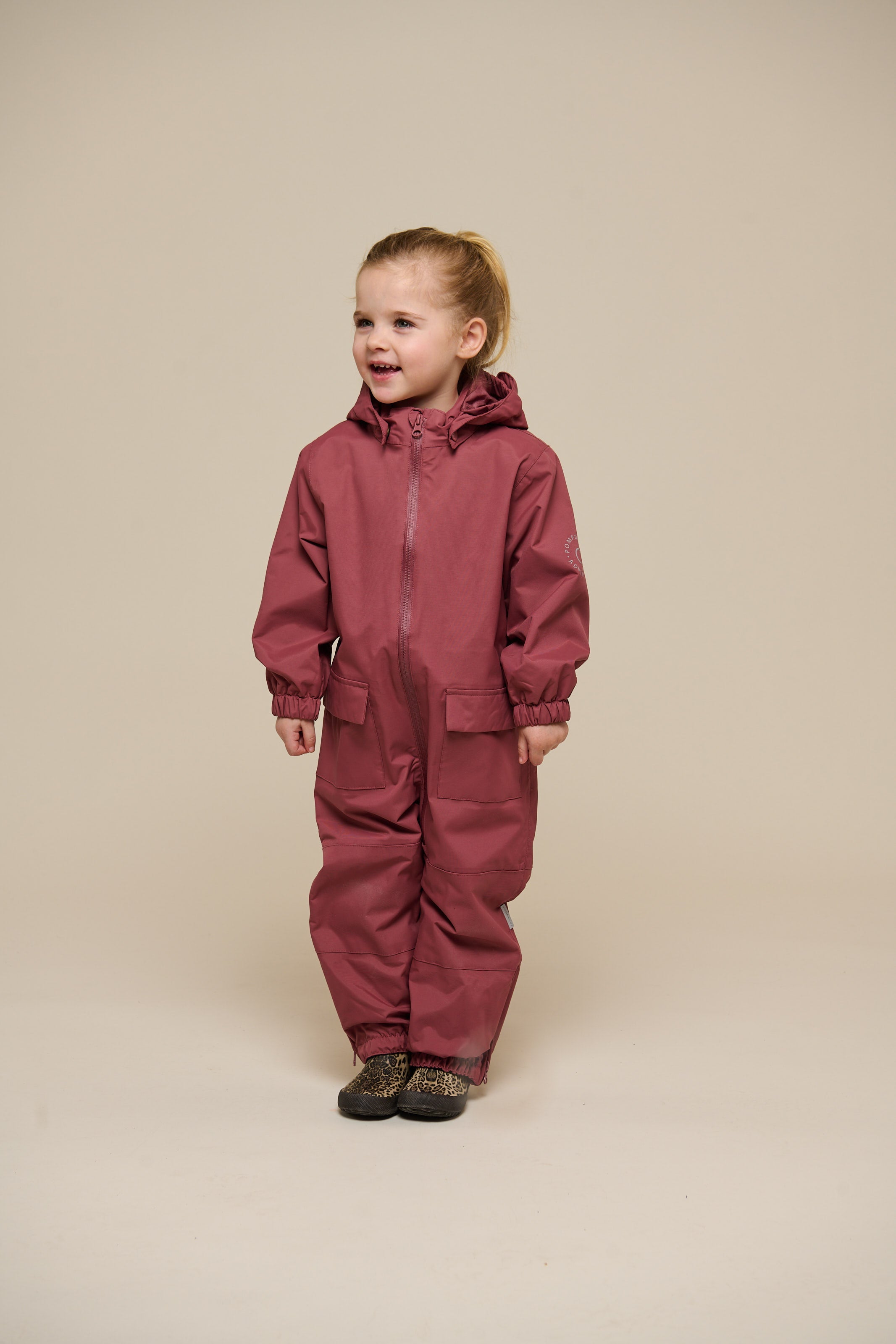 Shell overall - Kids - Vintage Red | 100509 Dundee
