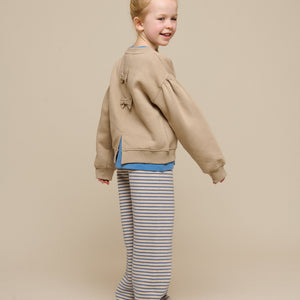 Sweatshirt met strikdetail - Tween - Caffe Latte | 100817 Ruth