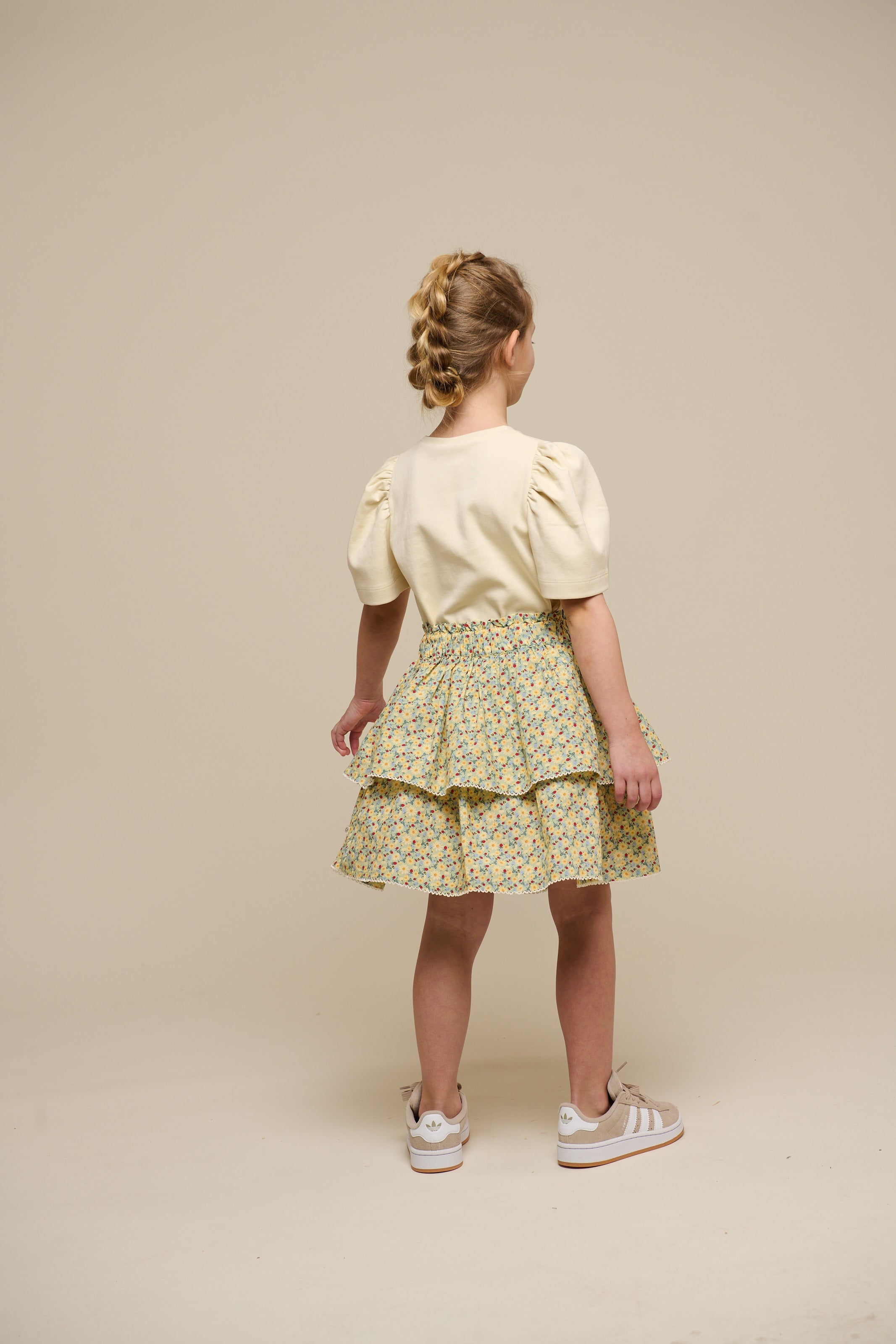 T-shirt met Borduursel - Tween - Offwhite | 101236 Amanda