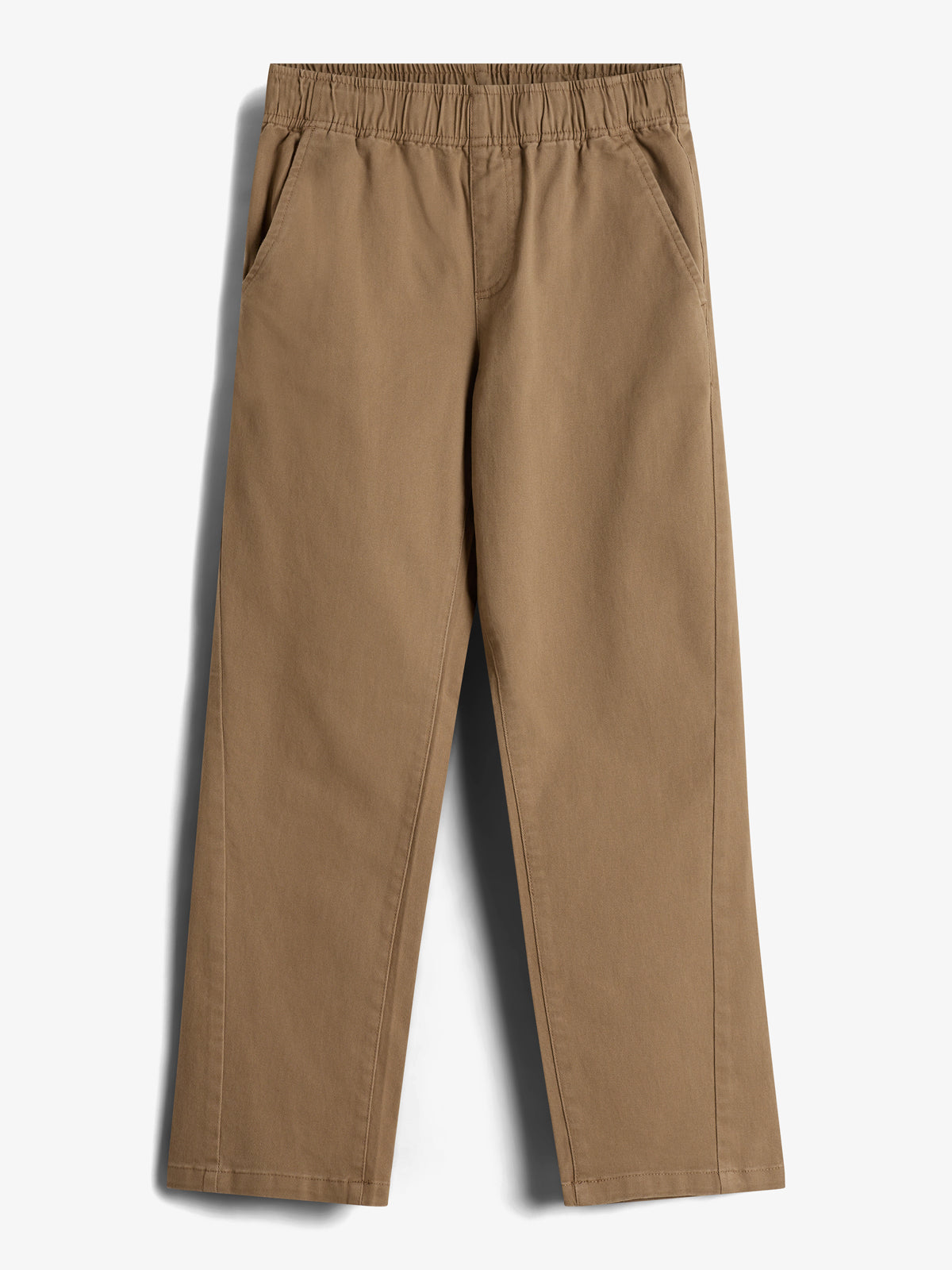 Casual pull-on chino - Tweens - Walnut