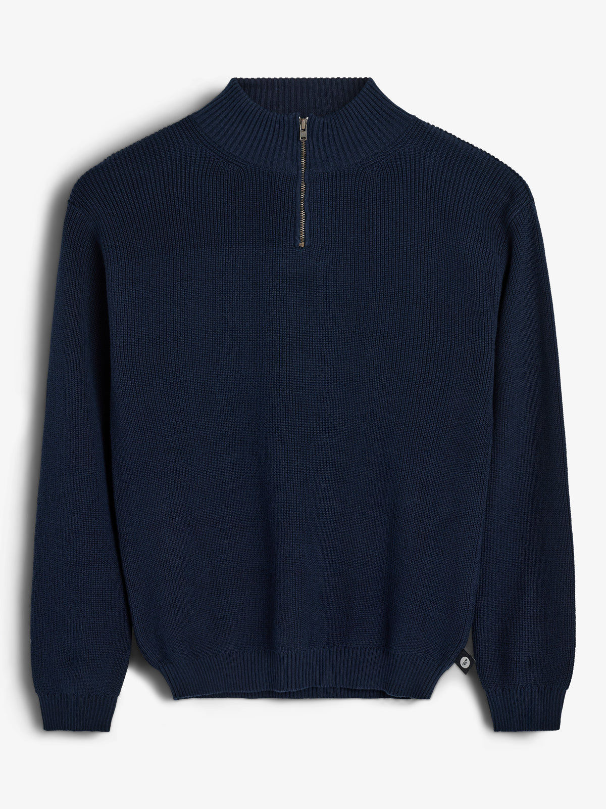 Sweater met kwart rits - Tweens - Navy