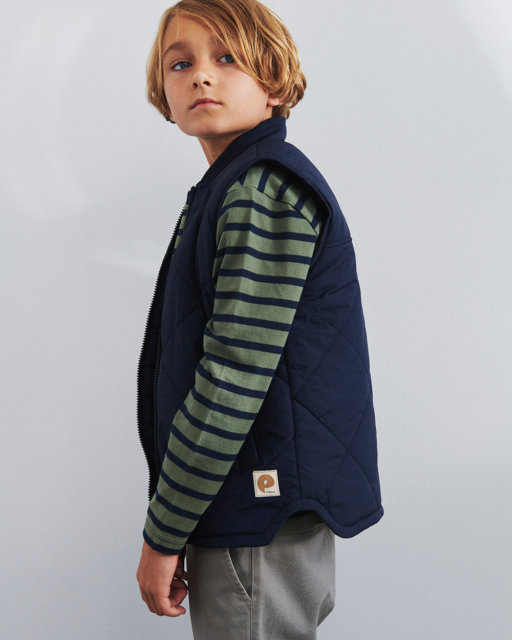 Gewatteerd Gilet - Tweens - Navy