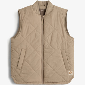 Gewatteerd Gilet - Tweens - Dark beige