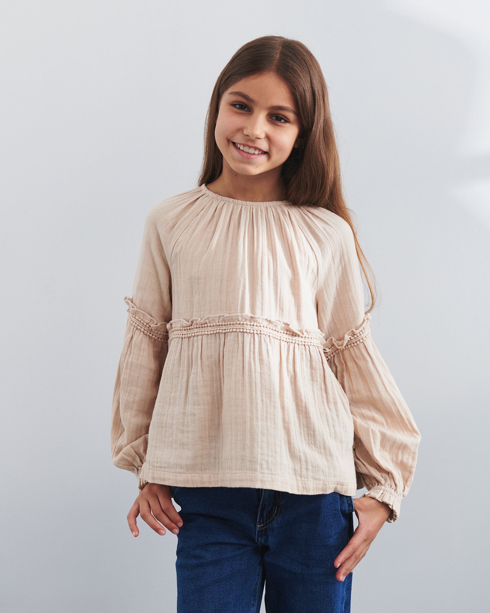 Boho blouse - Tweens - Moonlight