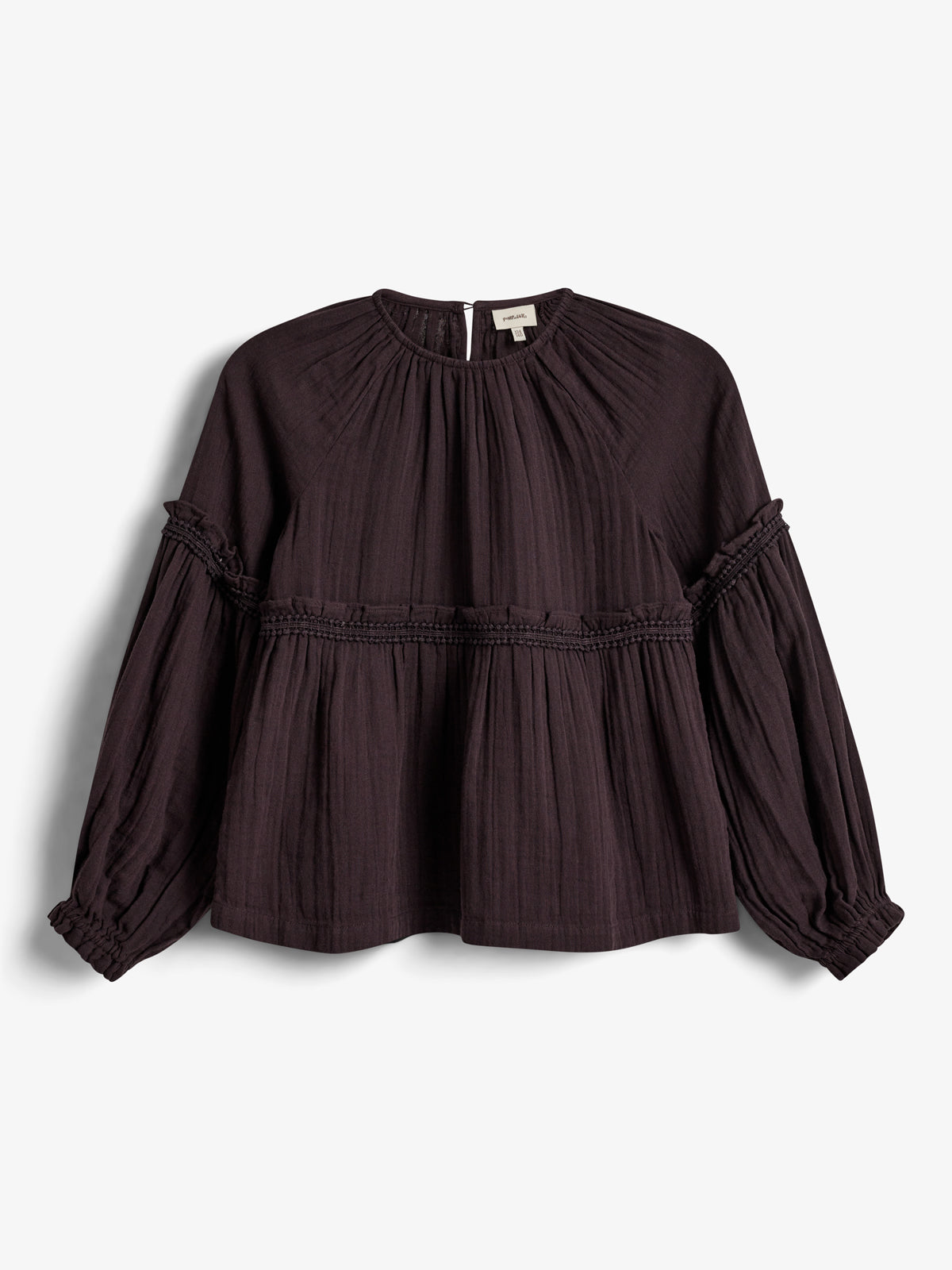 Boho blouse - Tweens - Dark Purple