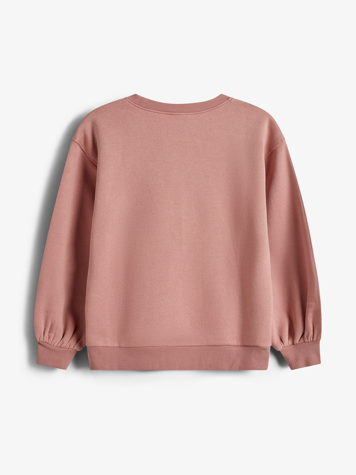 Extra groot sweatshirt met borduursel - Tweens - Dusty Rose