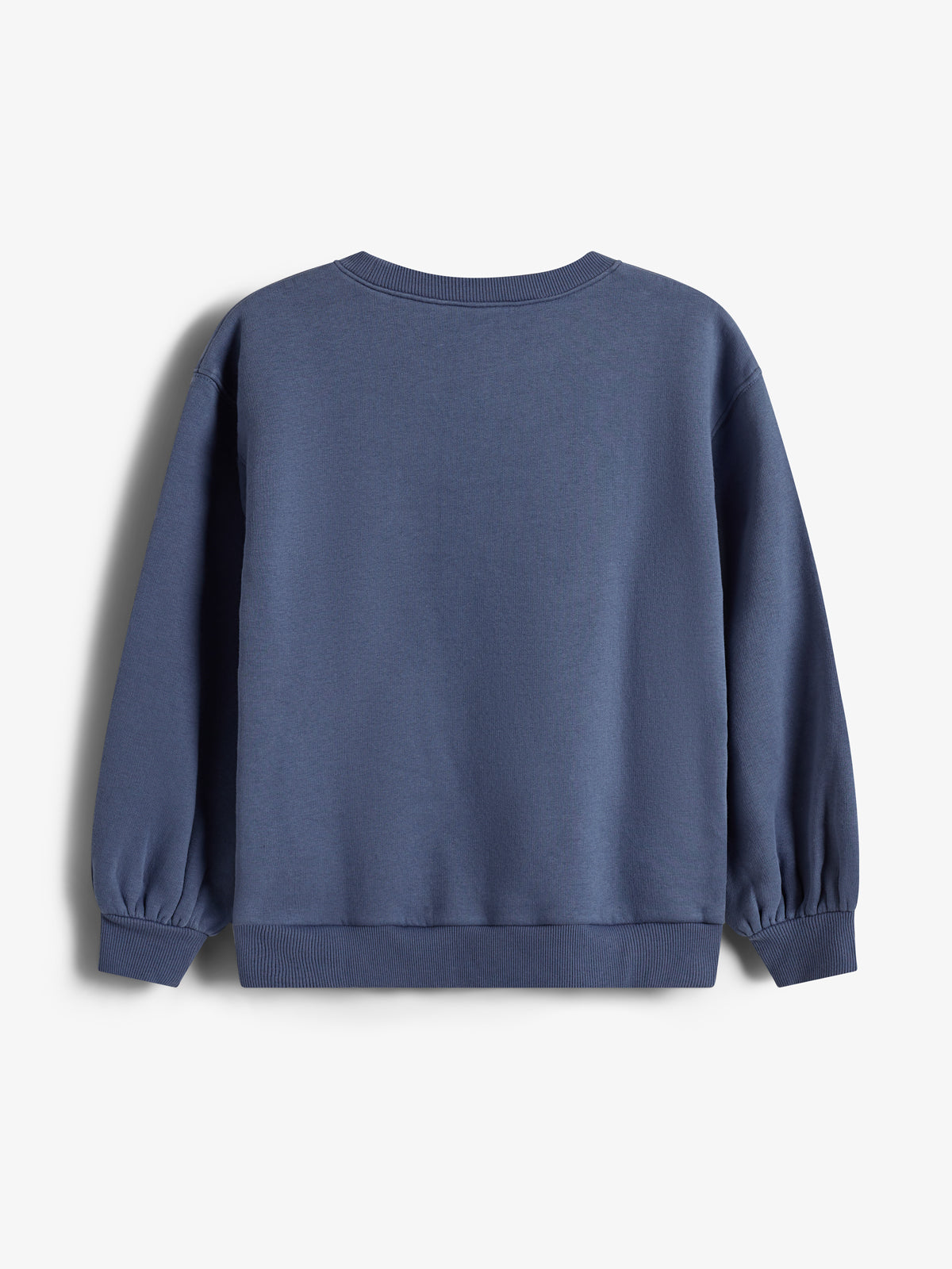 Extra groot sweatshirt met borduursel - Tweens - Vintage Blue