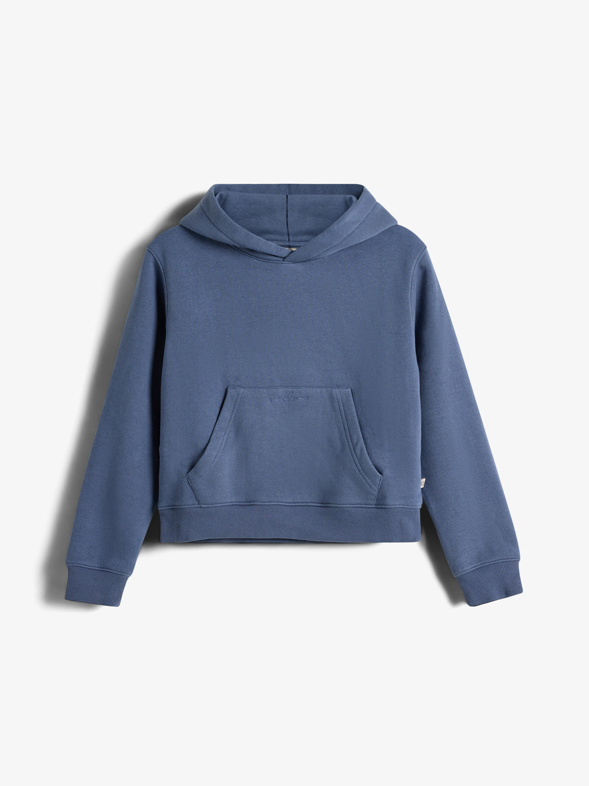 Korte Hoodie - Tweens - Vintage Blue