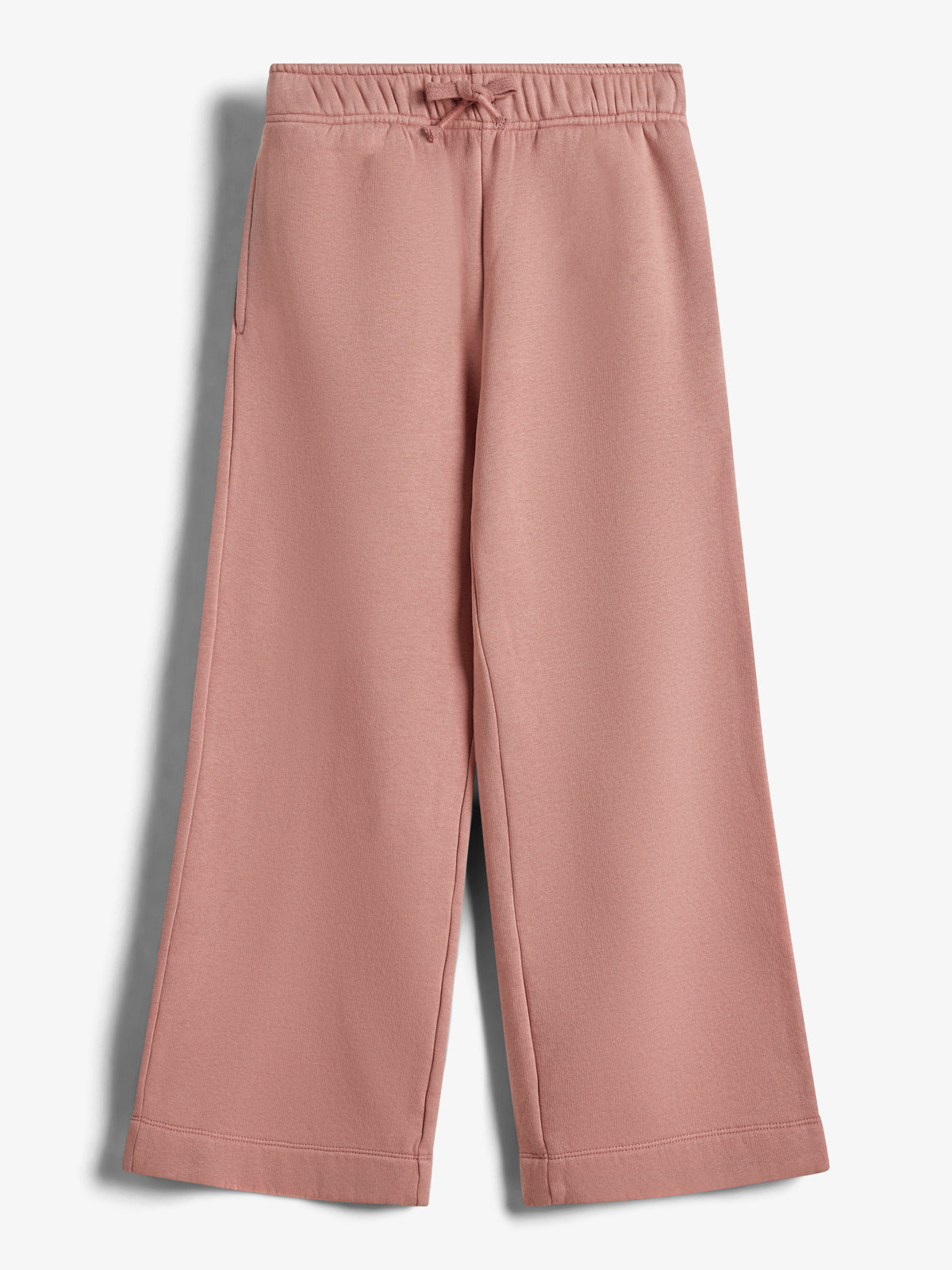 Wide Leg Joggers - Tweens - Dusty Rose