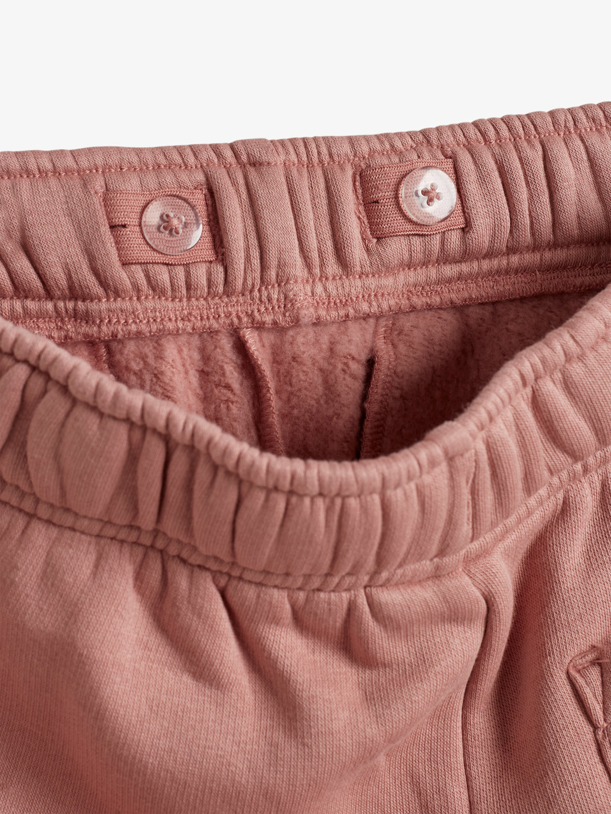 Wide Leg Joggers - Tweens - Dusty Rose