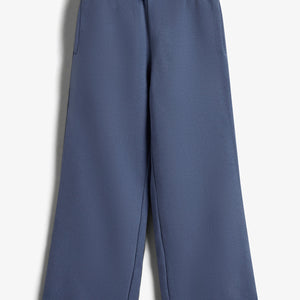 Wide Leg Joggers - Tweens - Vintage Blue