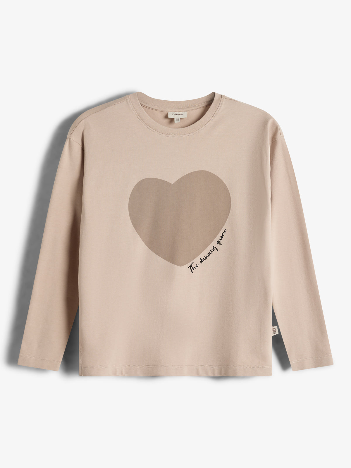 Heart Long Sleeve T-shirt - Tweens - Moonlight