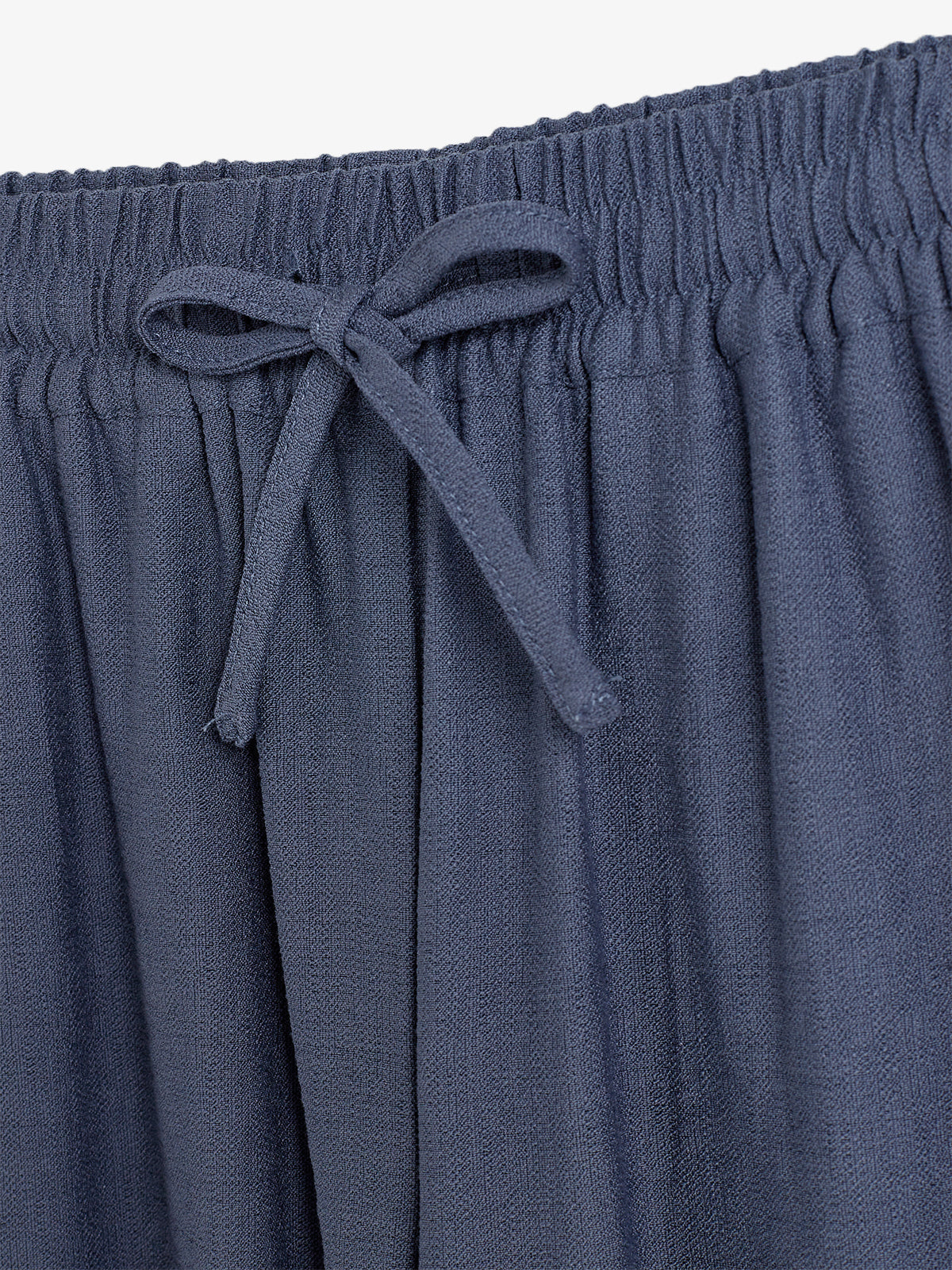 Vloeiende wijde broek - Tweens - Vintage Blue