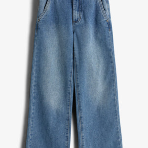 Jeans met wijde pijpen - Tweens - Blue Denim