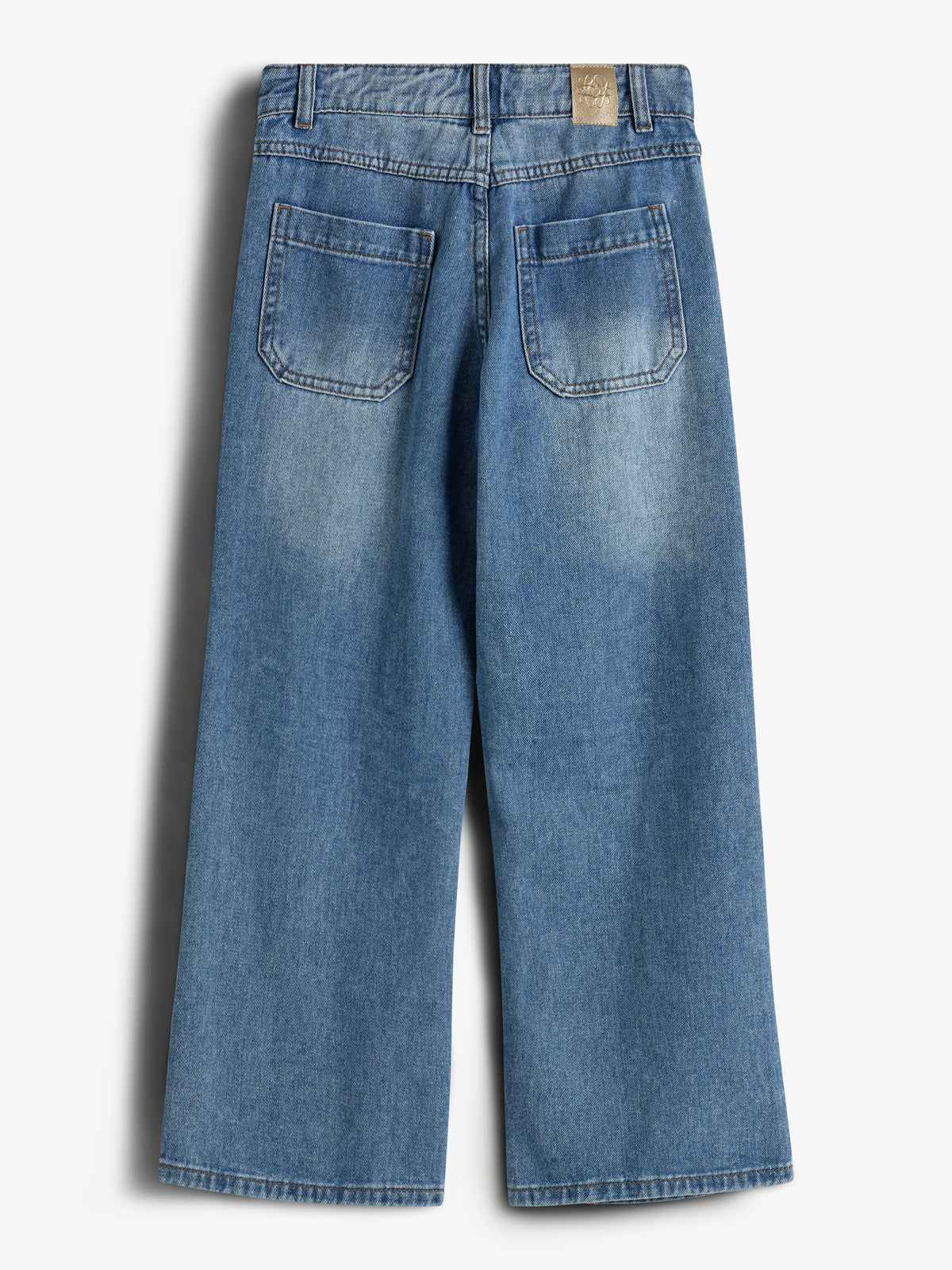 Jeans met wijde pijpen - Tweens - Blue Denim