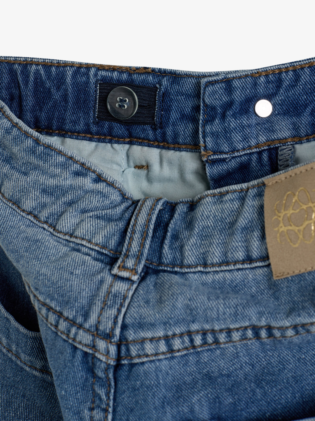 Jeans met wijde pijpen - Tweens - Blue Denim