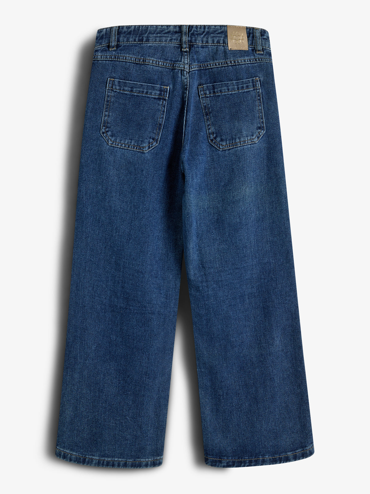 Jeans met wijde pijpen - Tweens - Dark Blue Denim