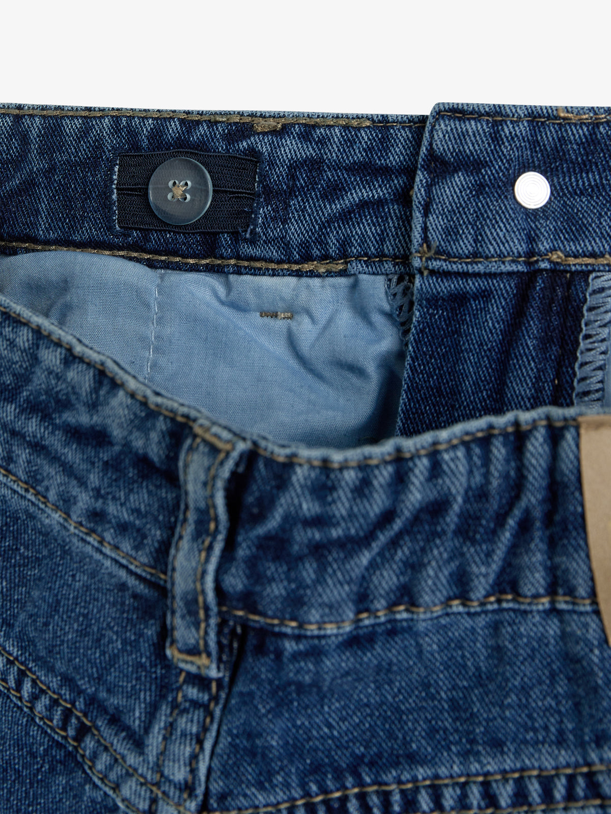 Jeans met wijde pijpen - Tweens - Dark Blue Denim