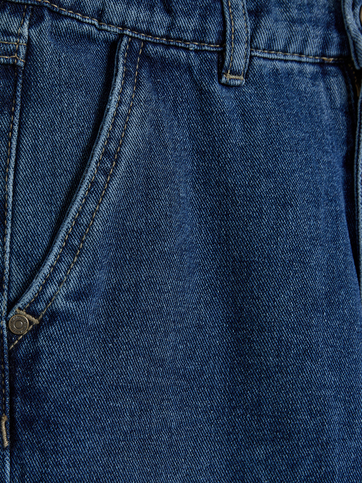 Jeans met wijde pijpen - Tweens - Dark Blue Denim