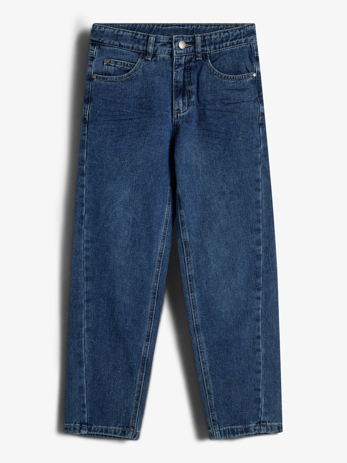 Jeans Ontspannen - Tweens - Dark Blue Denim