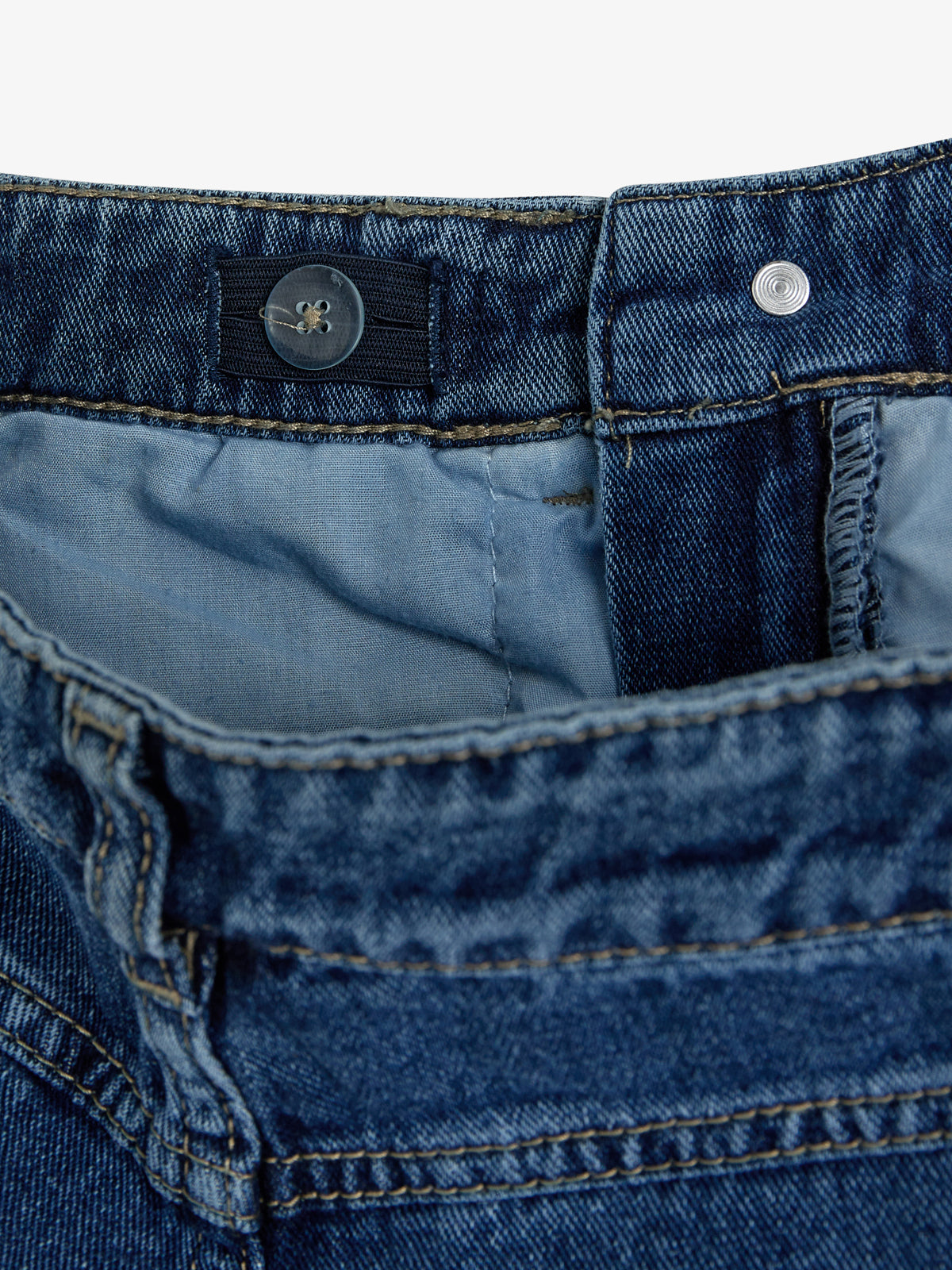 Jeans Ontspannen - Tweens - Dark Blue Denim
